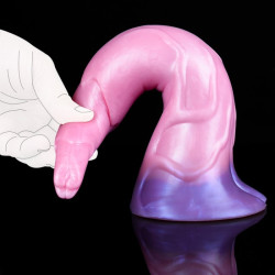 Anal Predator Gode Pinky Eleph 26 x 6cm Rose-Violet